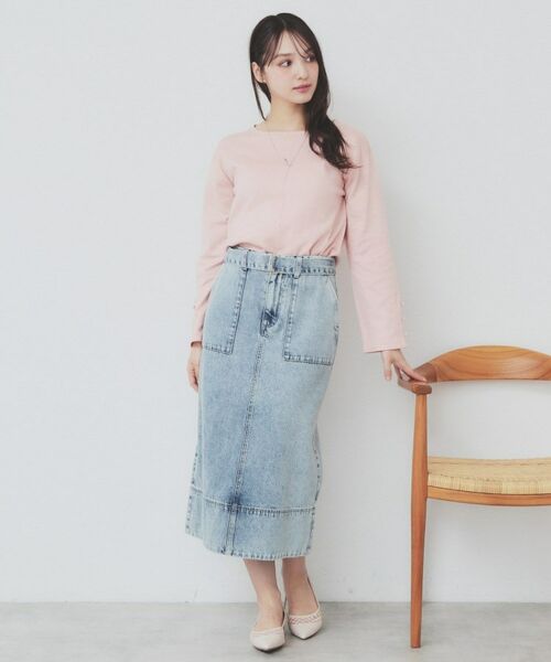 index / インデックス ニット・セーター | 袖スリットスリーブニット【洗濯機洗い可】 | 詳細10