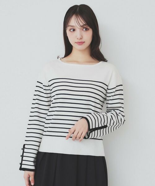 index / インデックス ニット・セーター | 袖スリットスリーブニット【洗濯機洗い可】 | 詳細19