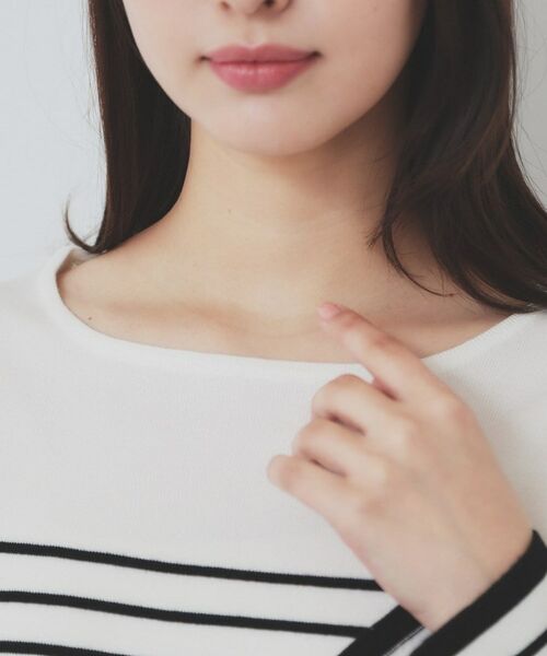 index / インデックス ニット・セーター | 袖スリットスリーブニット【洗濯機洗い可】 | 詳細22