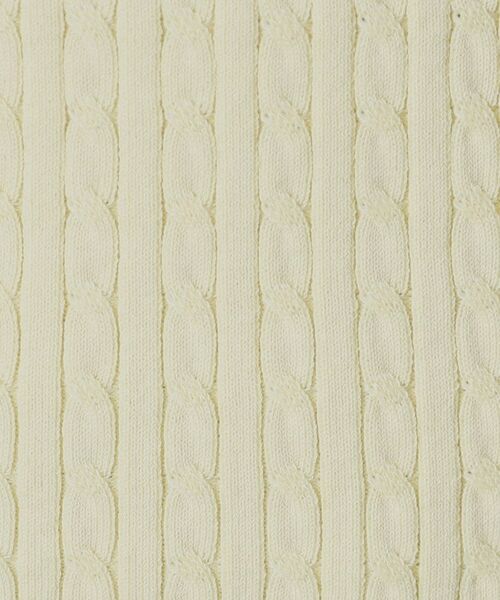 index / インデックス ニット・セーター | ゴールドモチーフ付きケーブルニット【洗濯機洗い可】 | 詳細12