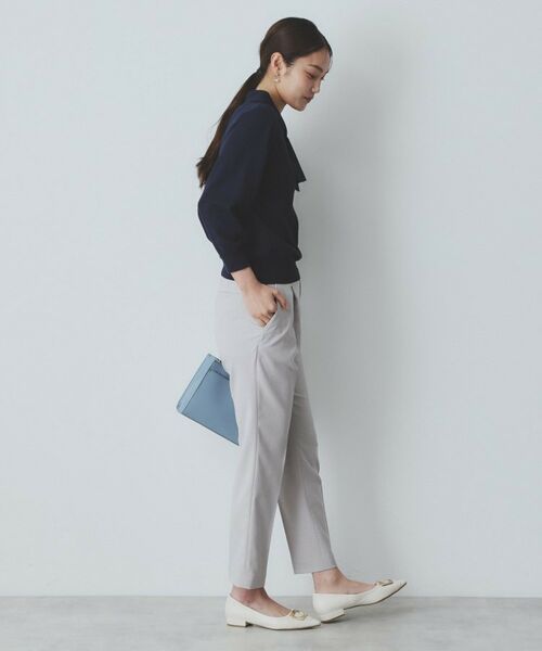 index / インデックス ニット・セーター | ロールカラーボウタイニット【洗濯機洗い可】 | 詳細9