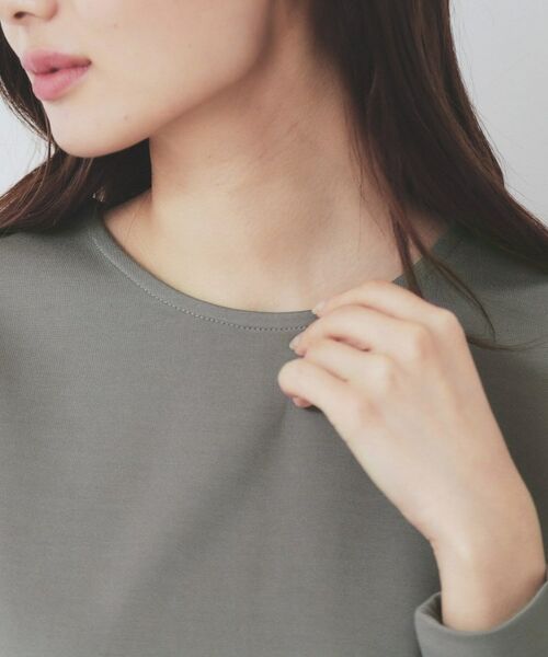 index / インデックス カットソー | フリルスリーブドッキングトップス【洗濯機洗い可】 | 詳細15