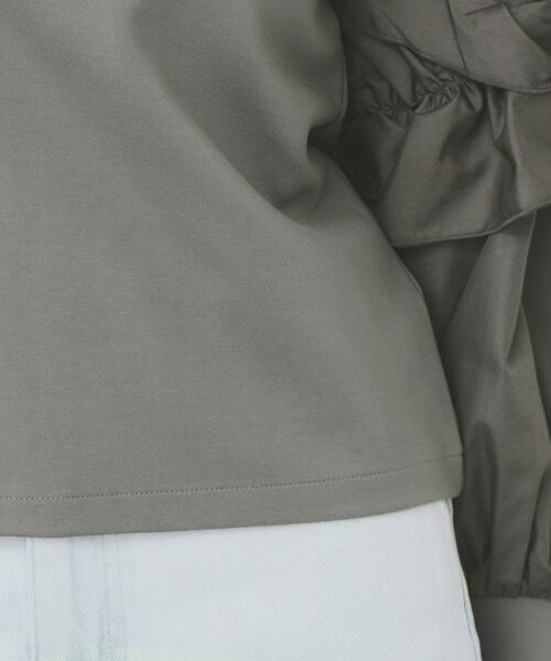 index / インデックス カットソー | フリルスリーブドッキングトップス【洗濯機洗い可】 | 詳細19