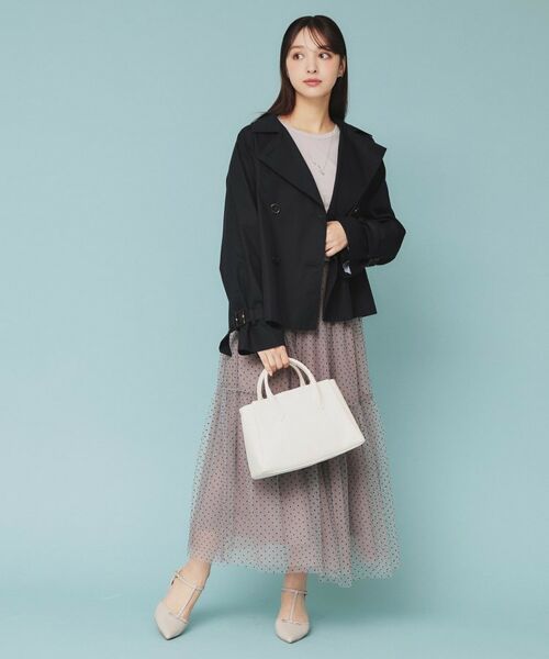 index / インデックス カットソー | 《CLASSY掲載》サイドドロストシアートップス【洗濯機洗い可】 | 詳細13