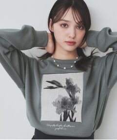 index / インデックス カットソー | フォト刺繍トップス【洗濯機洗い可】