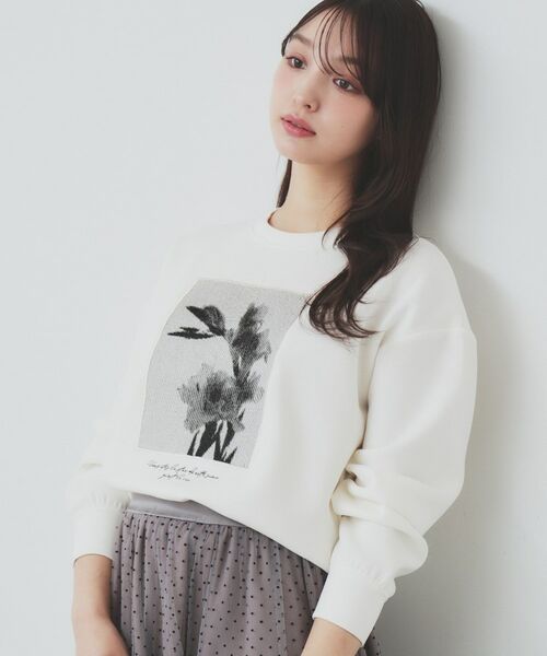index / インデックス カットソー | フォト刺繍トップス【洗濯機洗い可】 | 詳細1