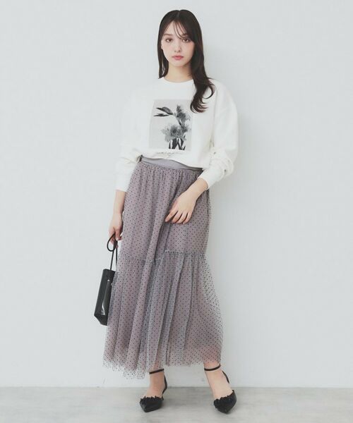 index / インデックス カットソー | フォト刺繍トップス【洗濯機洗い可】 | 詳細2