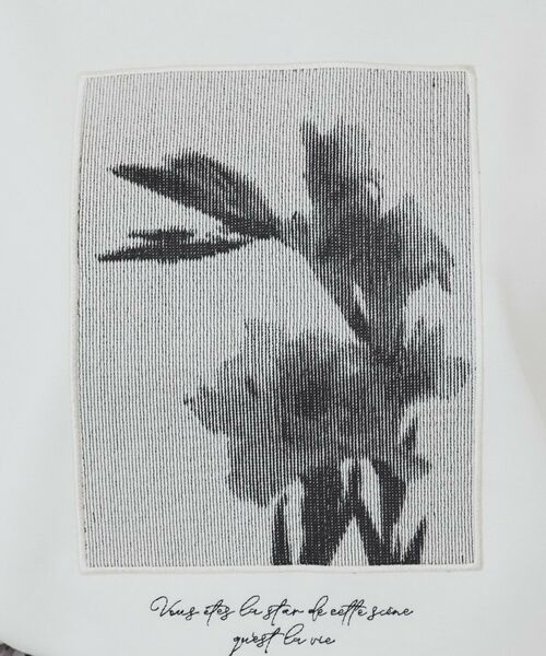 index / インデックス カットソー | フォト刺繍トップス【洗濯機洗い可】 | 詳細4