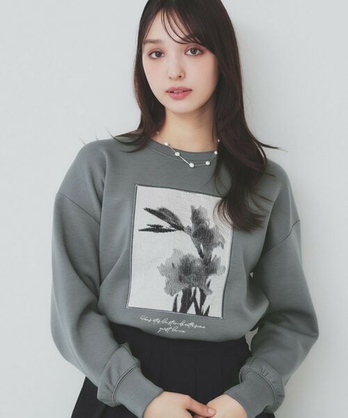 index / インデックス カットソー | フォト刺繍トップス【洗濯機洗い可】 | 詳細5