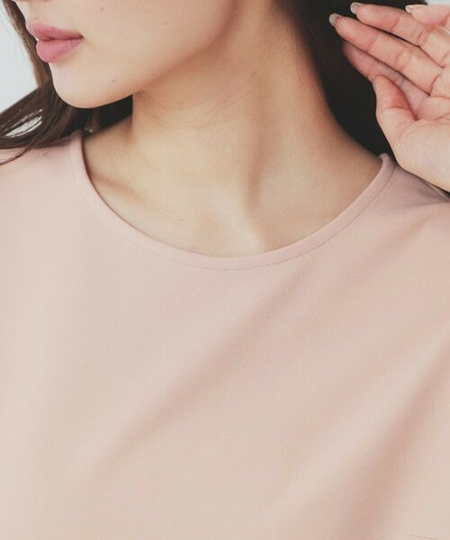index / インデックス カットソー | カットジョーゼットドッキングペプラムトップス【洗濯機可】 | 詳細16