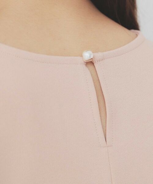 index / インデックス カットソー | カットジョーゼットドッキングペプラムトップス【洗濯機可】 | 詳細17