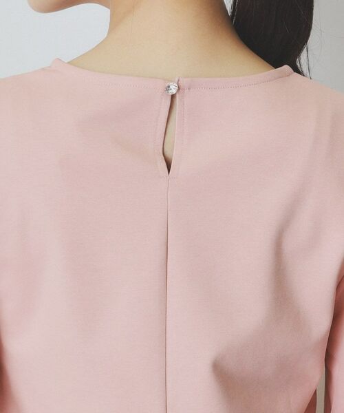 index / インデックス カットソー | ビジュー付きチュールバルーンスリーブトップス【洗濯機洗い可】 | 詳細17