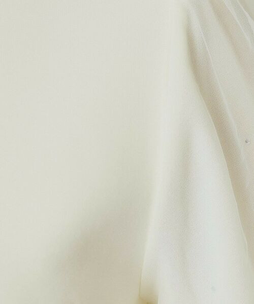 index / インデックス カットソー | ビジュー付きチュールバルーンスリーブトップス【洗濯機洗い可】 | 詳細4