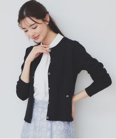 index / インデックス カーディガン・ボレロ | 《5color》ポケットデザイン付きクルーネックカーディガン【洗濯機洗い可】