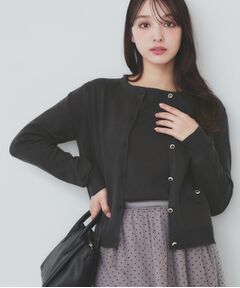 index / インデックス カーディガン・ボレロ | 《5color》ポケットデザイン付きクルーネックカーディガン【洗濯機洗い可】