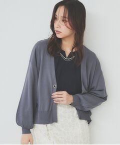 index / インデックス カーディガン・ボレロ | リラクシートッパーカーディガン【洗える】