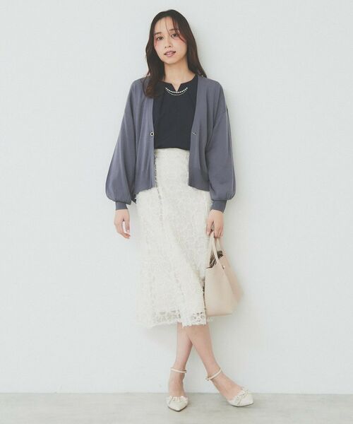index / インデックス カーディガン・ボレロ | リラクシートッパーカーディガン【洗える】 | 詳細14