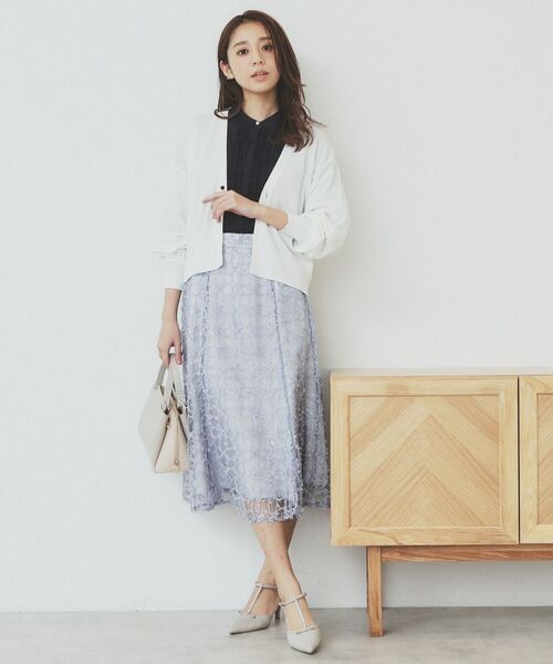 index / インデックス カーディガン・ボレロ | リラクシートッパーカーディガン【洗える】 | 詳細2