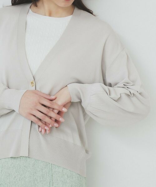 index / インデックス カーディガン・ボレロ | リラクシートッパーカーディガン【洗える】 | 詳細21