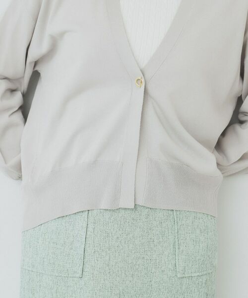 index / インデックス カーディガン・ボレロ | リラクシートッパーカーディガン【洗える】 | 詳細23