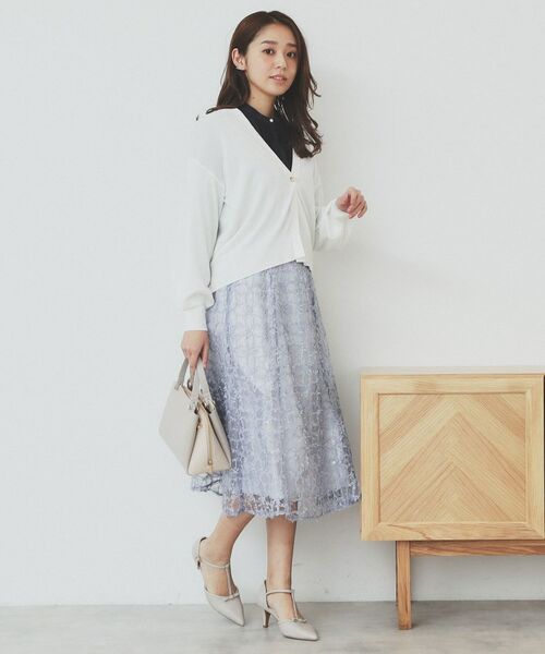 index / インデックス カーディガン・ボレロ | リラクシートッパーカーディガン【洗える】 | 詳細3