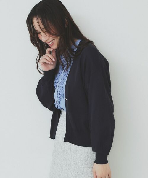 index / インデックス カーディガン・ボレロ | リラクシートッパーカーディガン【洗える】 | 詳細9