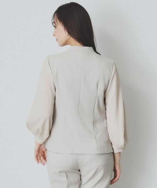 index / インデックス ベスト | ドライタッチストレッチノーカラージレ/セットアップ対応【洗濯機洗い可/イージーアイロン】 | 詳細25