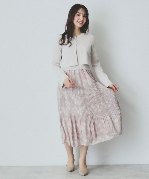 カーディガン　ワンピース　セット ニットカーディガン ニットワンピース セット | BrillantSelect