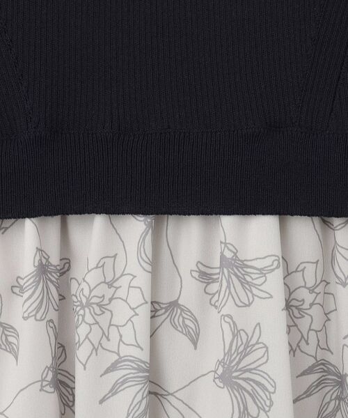 index / インデックス セットアップ | 《ツインセット》カーディガン×ニットドッキングワンピース【洗濯機洗い可】 | 詳細22