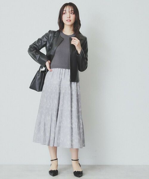 マッキントッシュ　ワンピースとカーディガンセット ニットコンビジャガードカーディガン(トップス)｜MACKINTOSH
