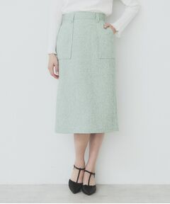 index / インデックス スカート | サマーツイードタイトスカート【洗濯機洗い可/イージーアイロン】