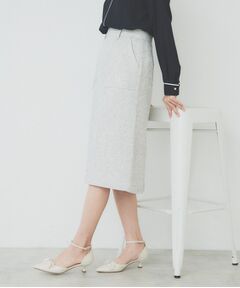 index / インデックス スカート | サマーツイードタイトスカート【洗濯機洗い可/イージーアイロン】