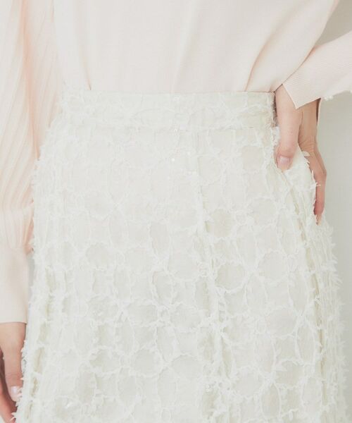 index / インデックス スカート | フラワーレース刺繍マーメイドスカート【洗濯機洗い可】 | 詳細18