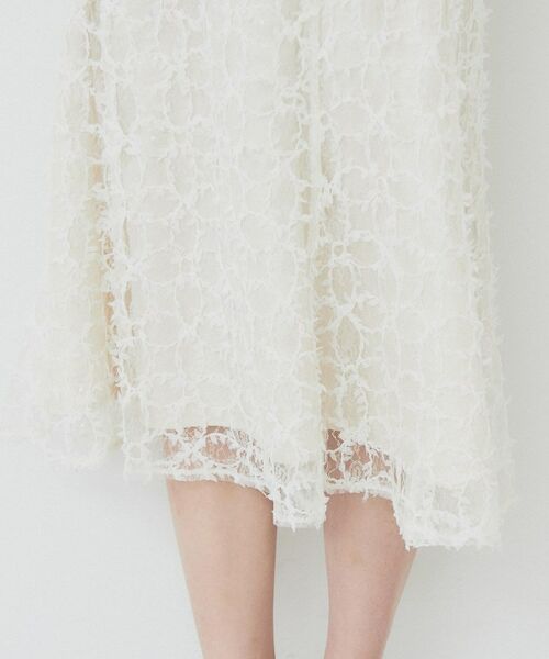 index / インデックス スカート | フラワーレース刺繍マーメイドスカート【洗濯機洗い可】 | 詳細20