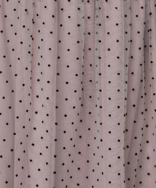 index / インデックス スカート | ドットチュールティアードスカート【洗濯機洗い可】 | 詳細10
