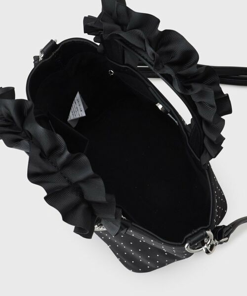 index / インデックス トートバッグ | 【2WAY】ラインストーン持ち手フリルバッグ | 詳細14