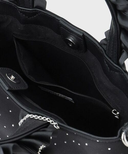 index / インデックス トートバッグ | 【2WAY】ラインストーン持ち手フリルバッグ | 詳細18