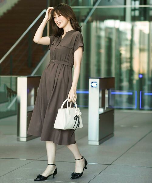 index / インデックス ショルダーバッグ | 【2WAY】フラワーチャーム付きショルダー取外し可バッグ | 詳細1