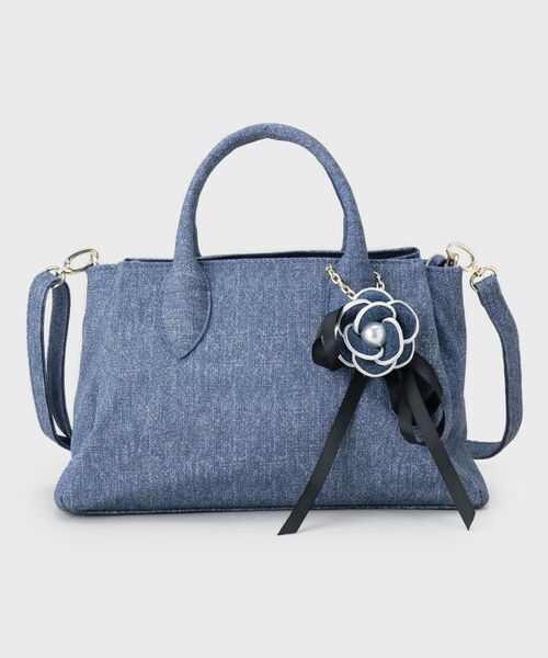 index / インデックス ショルダーバッグ | 【2WAY】フラワーチャーム付きショルダー取外し可バッグ | 詳細11