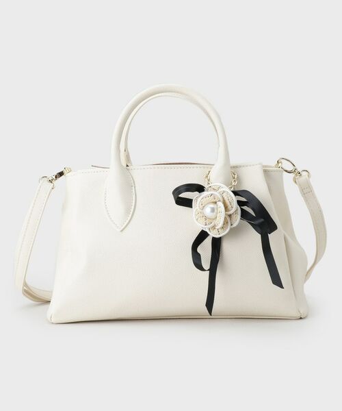 index / インデックス ショルダーバッグ | 【2WAY】フラワーチャーム付きショルダー取外し可バッグ | 詳細12