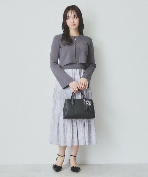 index / インデックス ショルダーバッグ | 【2WAY】フラワーチャーム付きショルダー取外し可バッグ | 詳細4