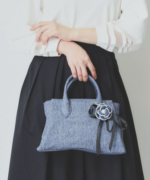index / インデックス ショルダーバッグ | 【2WAY】フラワーチャーム付きショルダー取外し可バッグ | 詳細5