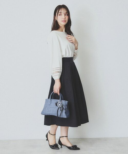 index / インデックス ショルダーバッグ | 【2WAY】フラワーチャーム付きショルダー取外し可バッグ | 詳細6