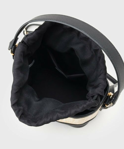 index / インデックス ショルダーバッグ | 【2WAY】リボンモチーフ付きバケツ型バッグ | 詳細12
