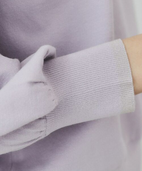 index / インデックス ニット・セーター | パーツ付きハートネックニットトップス【洗濯機洗い可】 | 詳細12