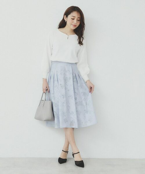 index / インデックス ニット・セーター | パーツ付きハートネックニットトップス【洗濯機洗い可】 | 詳細2