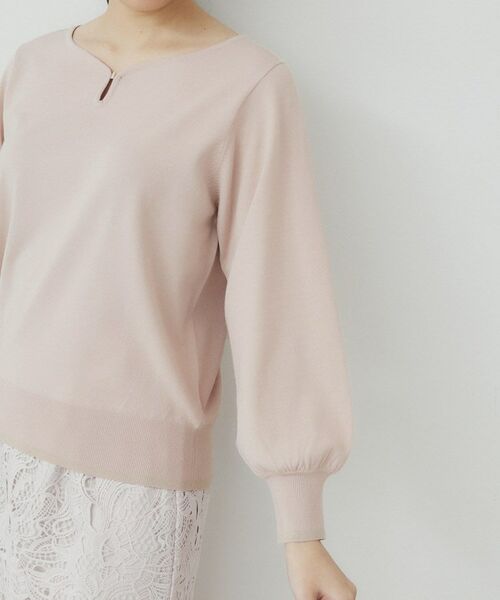 index / インデックス ニット・セーター | パーツ付きハートネックニットトップス【洗濯機洗い可】 | 詳細22