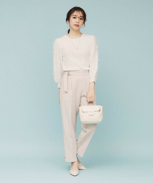 index / インデックス ニット・セーター | ドッキングシャギーニット【洗濯機洗い可】 | 詳細10