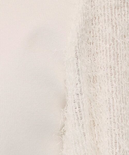 index / インデックス ニット・セーター | ドッキングシャギーニット【洗濯機洗い可】 | 詳細12