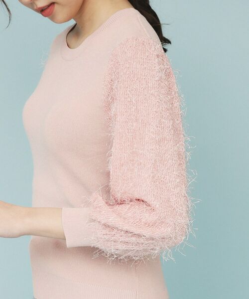 index / インデックス ニット・セーター | ドッキングシャギーニット【洗濯機洗い可】 | 詳細17